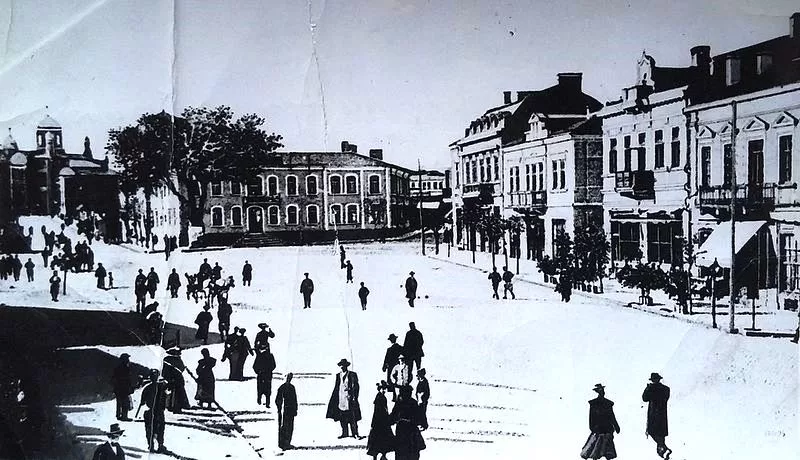 площад Мусала във град Варна, не се виждат да се разхождат кучета с бяс.